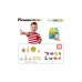 Конструктор Picasso магнітний Tiles Dinosaur Set з 8 фігурками динозаврів 38 деталей (817338028848)