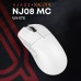 Мишка Ajazz x Nacodex NJ08-MC Wireless/Bluetooth/USB White (NJ08-MC-W)