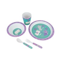 Набір дитячого посуду Kite з бамбука 5 предметів (K22-313-02)