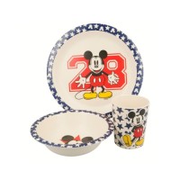 Набір дитячого посуду Stor Disney - Mickey Mouse all star, Bamboo (Stor-01325)