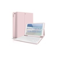 Чохол до планшета BeCover Keyboard Apple iPad 10.2 2019/2020/2021 Pink (711137)