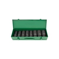 Набір торцевих головок Toptul торцевих ударних довгих 1" 24-41мм 8шт. (GDAD0804)