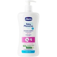 Дитячий гель для душу Chicco Baby Moments Без сліз з Екстрактом Мальви та Гліцерином 500 мл (10582.00)