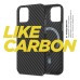 Чохол до мобільного телефона Armorstandart LikeCarbon MagCase Apple iPhone 15 Pro Black (ARM69290)