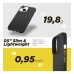 Чохол до мобільного телефона Armorstandart LikeCarbon MagCase Apple iPhone 15 Pro Black (ARM69290)
