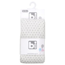 Колготки дитячі Bibaby у крапочку (68122-86-white)