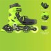 Роликові ковзани Neon Inline Green розмір 34-37 (NT08G4)