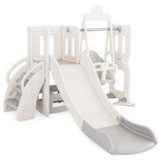 Ігровий майданчик Mealux Elsa (KD-B012 White/Grey)