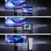 Кабель мультимедійний HDMI M to HDMI M 2.0m V2.2 16K60Hz 96Gbps braided black Ugreen (65900)