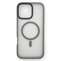 Чохол до мобільного телефона BeCover Metal Buttons Case (MagSafe) для Apple iPhone 16 Pro Max Gray (712101)