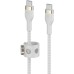 Дата кабель USB-C to USB-C 2.0m 60W White Belkin (CAB011BT2MWH)