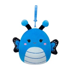 М'яка іграшка Squishmallows на кліпсі- Метелик Вейверлі 9 см (SQCP00220)