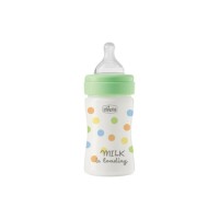 Пляшечка для годування Chicco Perfect Easy силіконова, від 0+ міс. повільний потік 150 мл, (20241.30)