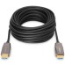 Кабель мультимедійний HDMI M to HDMI M 10m 8K AOC hybrid-fiber black Digitus (AK-330126-100-S)