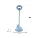 Настільна лампа Kite Cloudy Bunny LED з акумулятором, блакитна (K24-493-1-3)