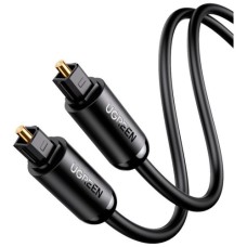 Кабель мультимедійний Optical Toslink 1.5m AV122 black Ugreen (70891)