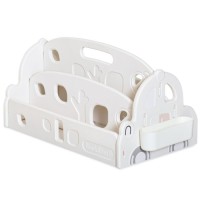 Дитячий стелаж Mealux книжкова полиця Talee White (KD-E162 White)