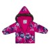 Комплект верхнього одягу Huppa AVERY 41780030 фуксія з принтом/темно-ліловий 86 (4741468837499)