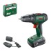 Шуруповерт Bosch UniversalDrill 18V 18В 1х1.5Агод 20Нм 0-4400-1450обхв кейс ЗП 1.3кг (0.603.9D4.001)