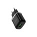 Зарядний пристрій BOROFONE BA36A High Speed USB QC3.0 18W Black (6931474715968)