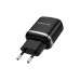 Зарядний пристрій BOROFONE BA36A High Speed USB QC3.0 18W Black (6931474715968)