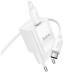 Зарядний пристрій HOCO C146A Charm USB-C PD20W + cable USB-C to USB-C White (6942007630269)