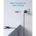 Дата кабель USB-C to USB-C 0.9m 240W nylon 310 black Anker (A81D5H11)