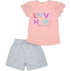 Набір дитячого одягу Breeze з шортиками (17775-134G-peach)