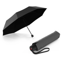 Парасоля Knirps A.050 Dark Grey Black HeatShield механічна, складана (Kn95-7051-08002)