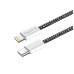 Дата кабель USB-C to Lightning 2.0m (PDF Fast Charging 27W) black ColorWay (CW-CBPDCL068-BK)