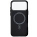Чохол до мобільного телефона Armorstandart LikeCarbon2 MagCase Apple iPhone 17 Pro Max Kevlar Black (ARM88377)