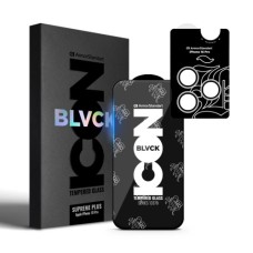 Скло захисне Armorstandart Supreme Plus Black Icon Apple iPhone 18 Pro (ARM91941)