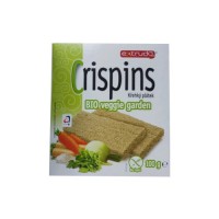 Хлібці дитячі Extrudo Crispins Органічні з овочами 100 г (27770-1707)