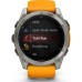 Смарт-годинник Garmin fenix 8 51mm, AMOLED, Saph, Ti/Bare/Grpht, SparkOrg/GrphtBd, (010-02905-11)