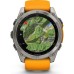 Смарт-годинник Garmin fenix 8 51mm, AMOLED, Saph, Ti/Bare/Grpht, SparkOrg/GrphtBd, (010-02905-11)