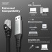 Дата кабель USB AM to RJ45 Ethernet 3.0m CAT 6A S/FTP 1Gbps LSZH Digitus (AK-300600-030-S)