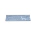 Клавіатура Canyon HKB-W01 Silent Wireless UA Blue (CNS-HKBW01BL)