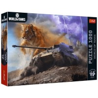 Пазл Trefl Premium Plus World of Tanks: Тигр II 1000 елементів (5900511120899)