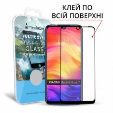 Скло захисне MakeFuture для Xiaomi Redmi Note 7 Black Full Cover Full Glue (MGFCFG-XRN7)