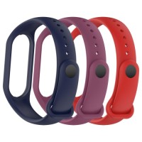 Ремінець до фітнес браслета Armorstandart комплект 3шт Xiaomi Mi Band 7/6/5 New Style Utility (ARM75069)
