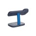 Зарядний пристрій Canyon wireless charger HEXAGON WCS-310 3in1 DarkGrey/Blue (CNS-WCS310DGBL)