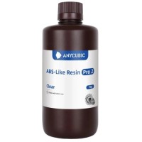 Фотополімерна смола Anycubic ABS-Like Resin Pro 2, 1 кг, Clear (ANYCUBICABS-LIKE PRO 2CLEAR1KG)