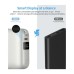 Батарея універсальна Choetech 10000mAh, 35W. PD/3.0, LED Display, buid-in type-C cabel, Silver (B832-SL)
