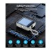 Батарея універсальна Choetech 10000mAh, 35W. PD/3.0, LED Display, buid-in type-C cabel, Silver (B832-SL)