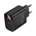 Зарядний пристрій BOROFONE BA97A Ilustre USB-C PD30W digital display Black (6941991120480)