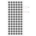 Запчастина для 3D-принтера Creality Scanner Reflective Marker Dots 3mm, 1680pcs (4007010191)