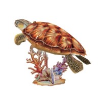 Пазл Cubic Fun 3D Зникаючі тварини Морська черепаха (DS1080h)