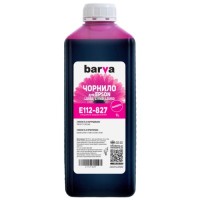 Чорнило Barva Epson 112 1л, magenta (E112-827)