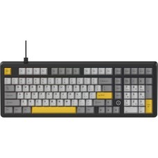 Клавіатура Ajazz AK980 MAX Magnetic Switch USB UA Black/Grey/Yellow (AK980-MAX-M-BGY)