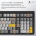 Клавіатура Ajazz AK980 MAX Magnetic Switch USB UA Black/Grey/Yellow (AK980-MAX-M-BGY)